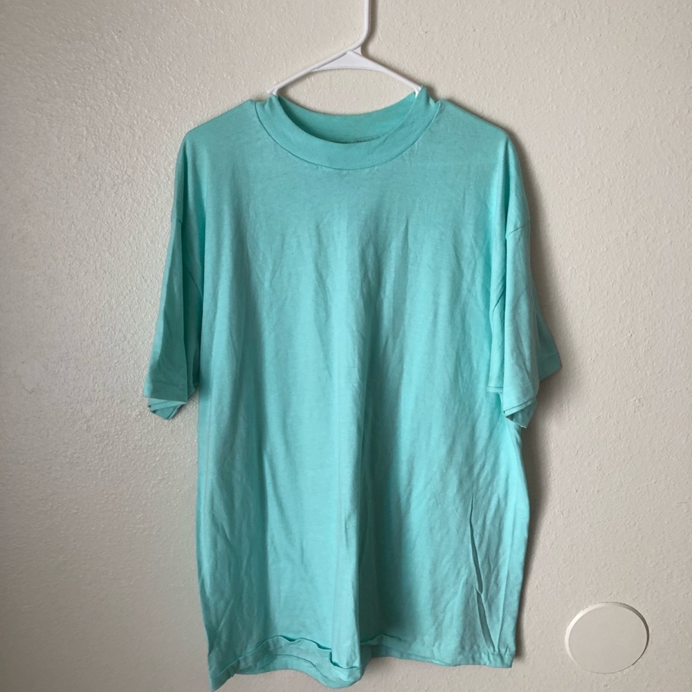 Vintage Single Stitch Made In The USA Hanes Beefy Tee